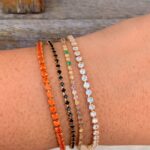 A Mix de Pulseiras Rivieras Coloridas