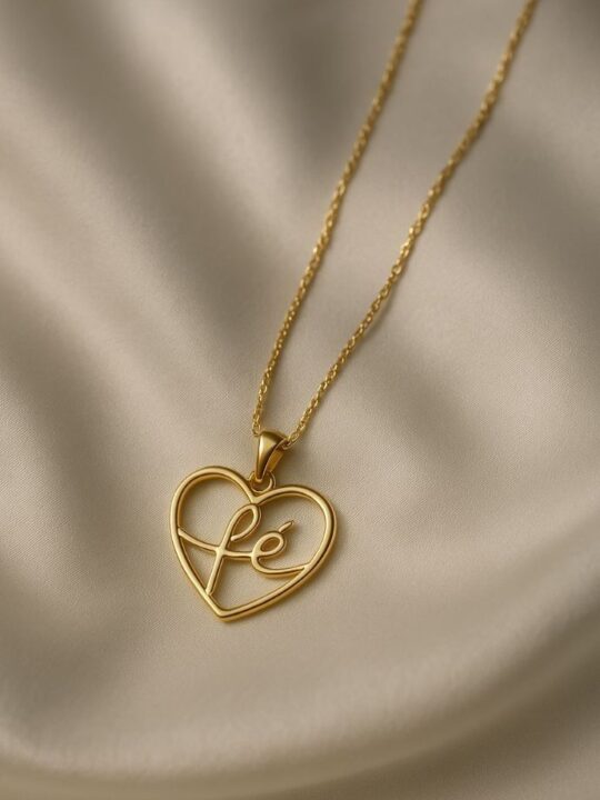 Gargantilha FÉ no coração