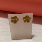 Brinco pequeno trevo