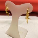 Argolinha com 3 cruz